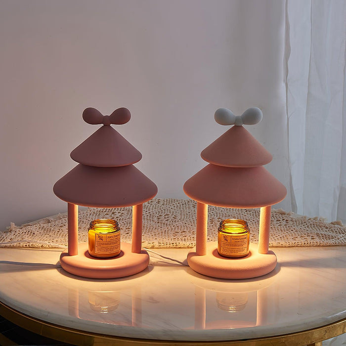 Bow Tie Cone Table Lamp-DWHOME