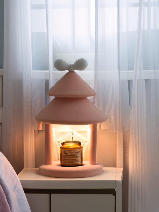 Bow Tie Cone Table Lamp-DWHOME