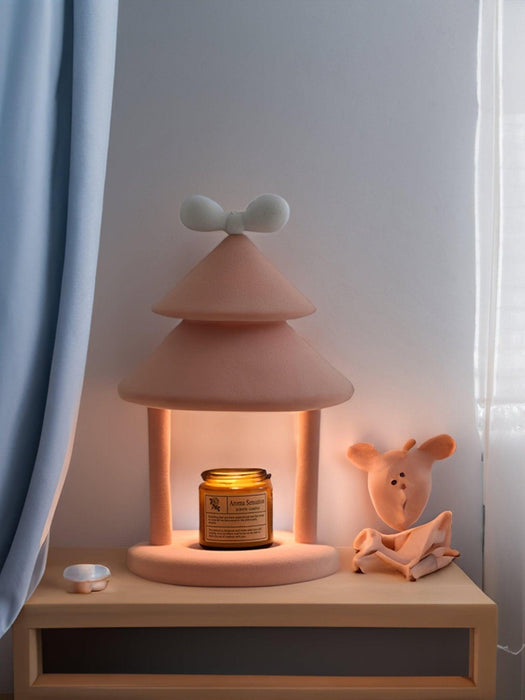 Bow Tie Cone Table Lamp-DWHOME