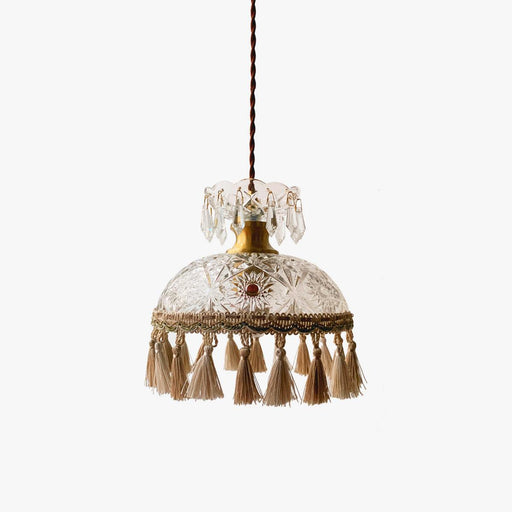 Bowl Tassel Pendant Light.