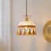 Bowl Tassel Pendant Light.