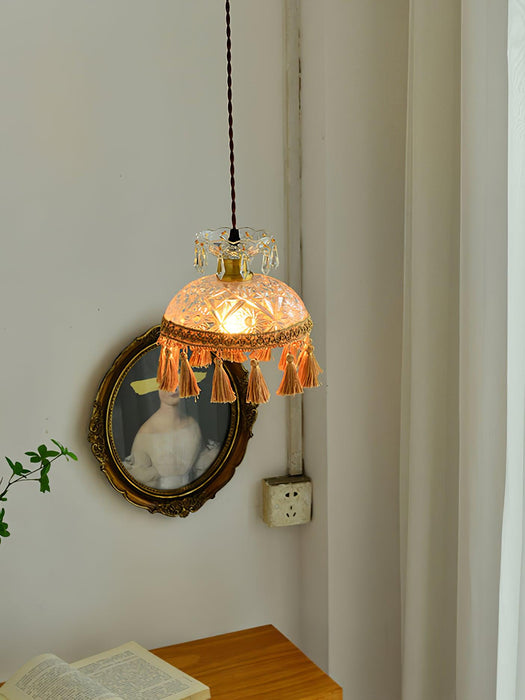 Bowl Tassel Pendant Light.