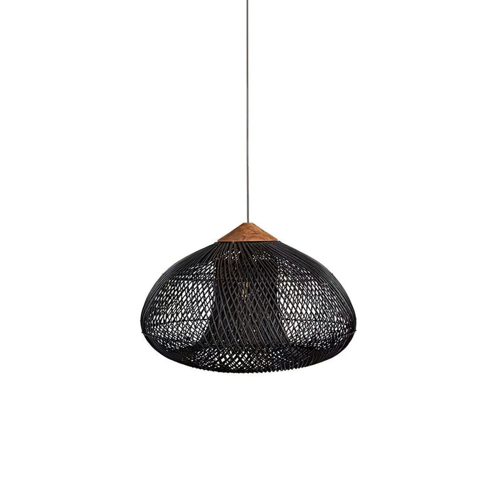 Braided Rattan Pendant Lamp-DWHOME