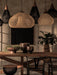 Braided Rattan Pendant Lamp - Vakkerlight