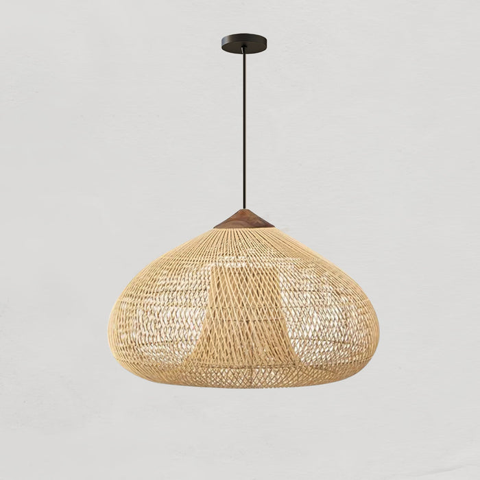 Braided Rattan Pendant Lamp - Vakkerlight