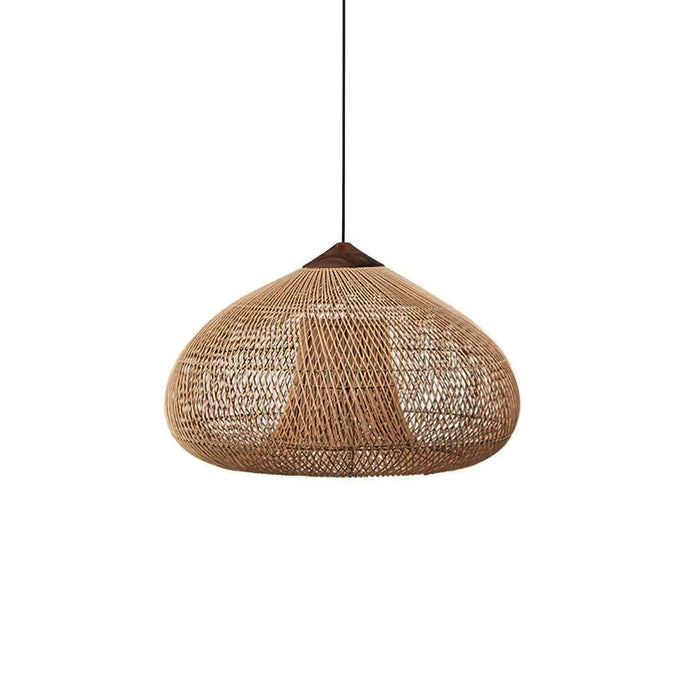 Braided Rattan Pendant Lamp - Vakkerlight