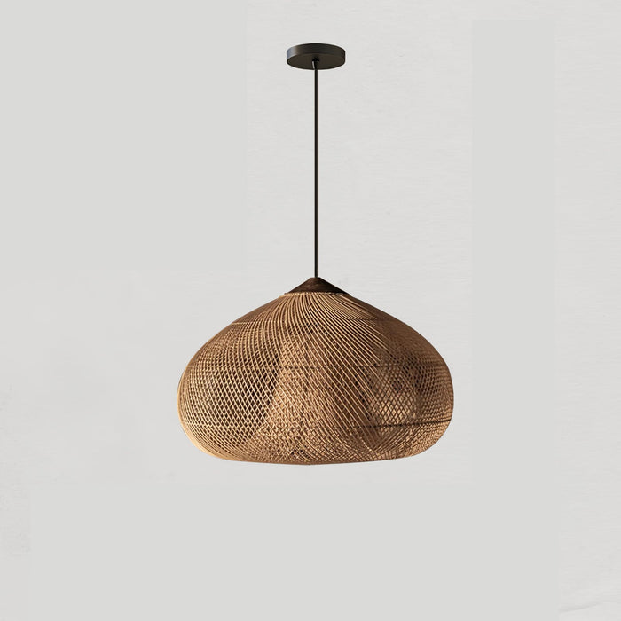 Braided Rattan Pendant Lamp - Vakkerlight