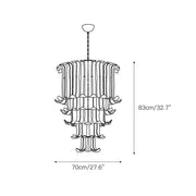 Brasher Murano Chandelier-DWHOME