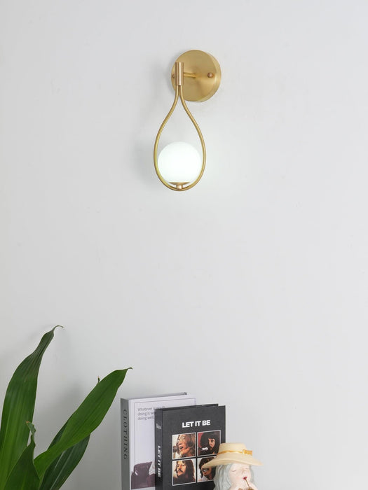 Brass Vanity Wall Lamp.