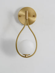 Brass Vanity Wall Lamp-DWHOME