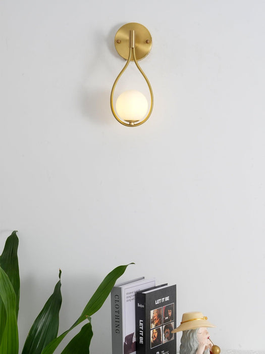 Brass Vanity Wall Lamp.