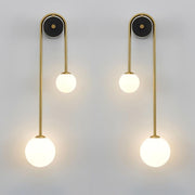 Brass Arc Wall Light-DWHOME