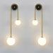 Brass Arc Wall Light-DWHOME