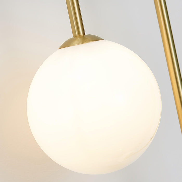 Brass Arc Wall Light-DWHOME