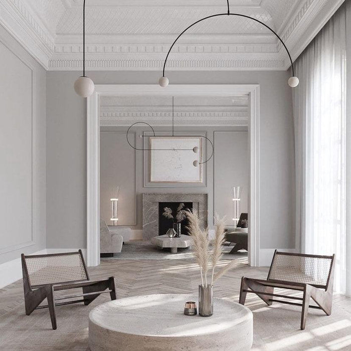 Brass Architectural Collection Pendant Lamp-DWHOME
