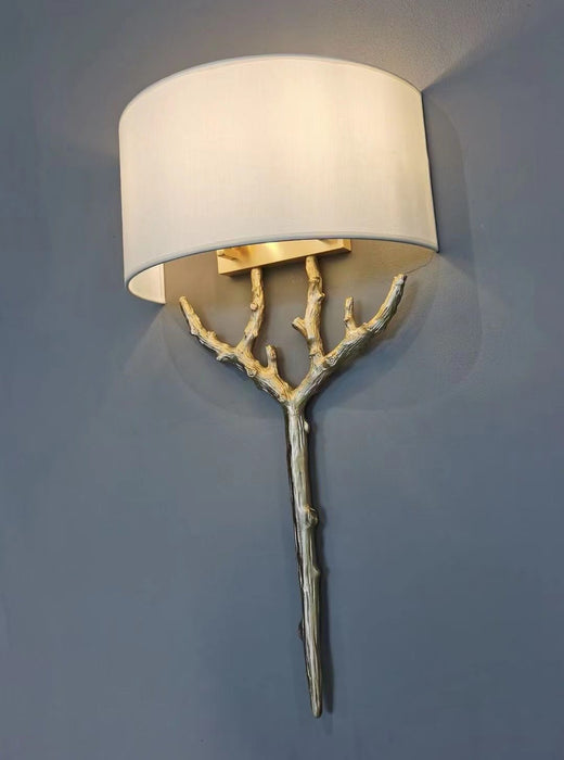 Brass Branch Wall Lamp-DWHOME