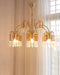 Brass Candle Crystal Chandelier-DWHOME
