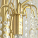 Brass Candle Crystal Chandelier-DWHOME
