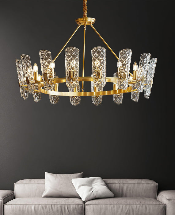 Brass Central Chandelier - DWHOME