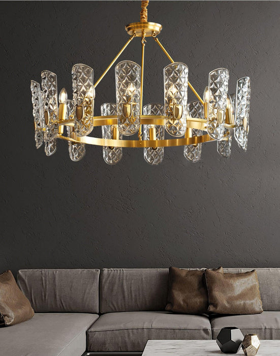 Brass Central Chandelier - DWHOME