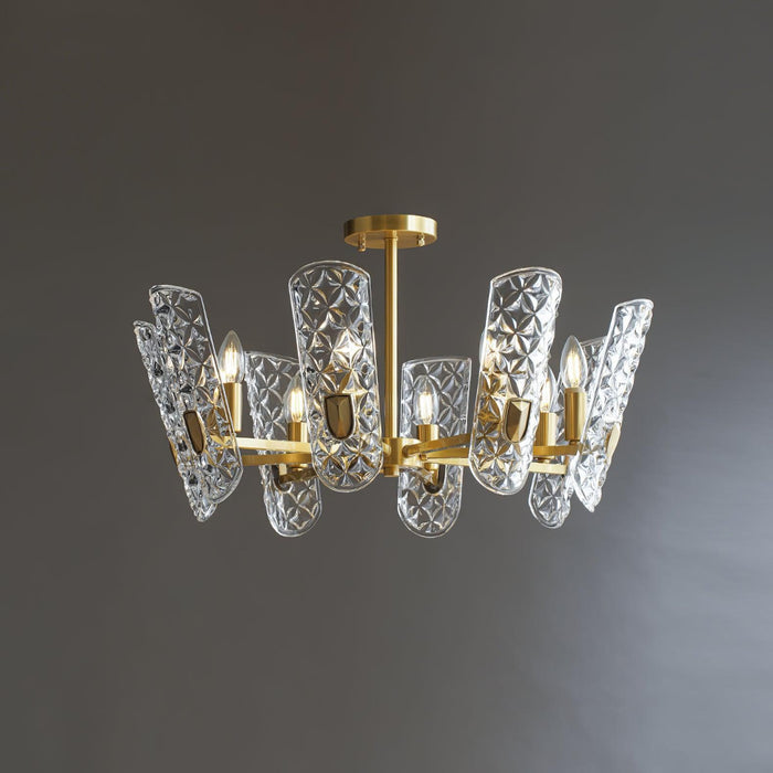 Brass Central Chandelier - DWHOME