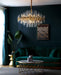 Vintage Antique Brass Chandelier - DWHOME