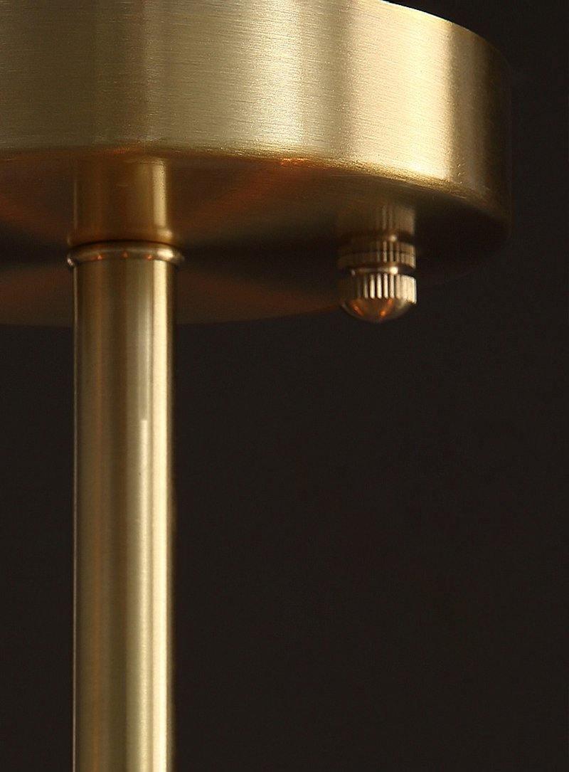 Vintage Antique Brass Chandelier-DWHOME