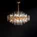 Vintage Antique Brass Chandelier - DWHOME