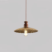 Brass Crest Pendant Light-DWHOME