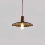 Brass Crest Pendant Light-DWHOME