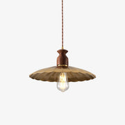 Brass Crest Pendant Light-DWHOME