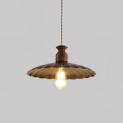 Brass Crest Pendant Light-DWHOME
