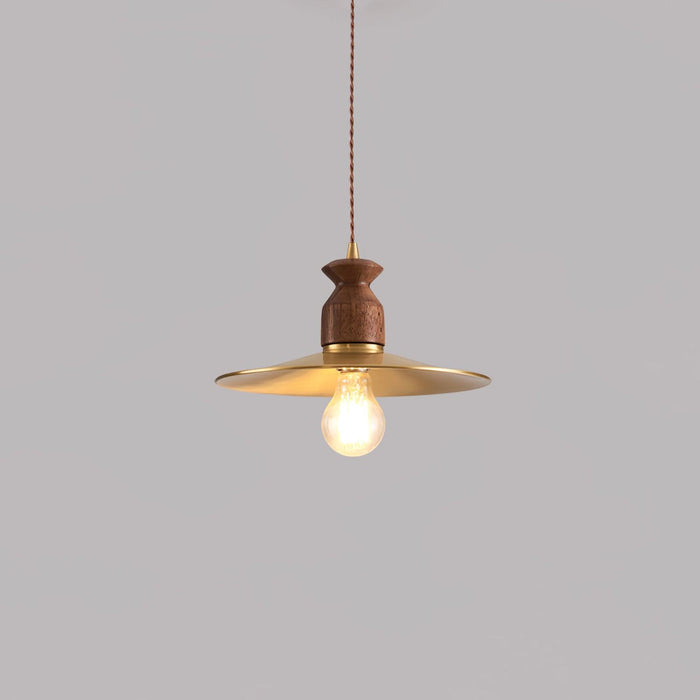 Brass Crest Pendant Light - Vakkerlight