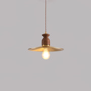 Brass Crest Pendant Light-DWHOME