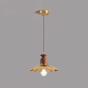 Brass Crest Pendant Light-DWHOME