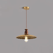 Brass Crest Pendant Light-DWHOME