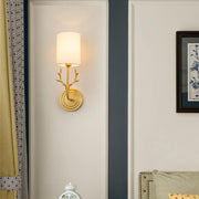 Brass Deer Head Wall Light-DWHOME
