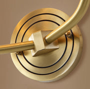 Brass Deer Head Wall Light-DWHOME