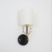 Brass Deer Head Wall Light-DWHOME