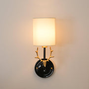 Brass Deer Head Wall Light-DWHOME