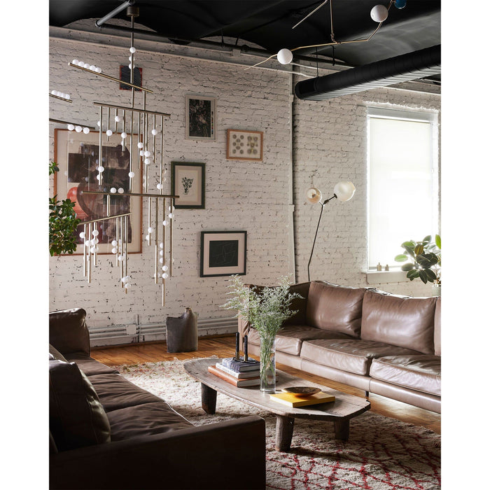 Brass Drop System Chandelier-DWHOME