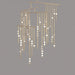 Brass Drop System Chandelier-DWHOME