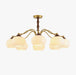 Persimmon Glass Globe Chandelier - DWHOME