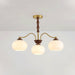 Persimmon Glass Globe Chandelier - DWHOME