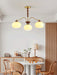 Persimmon Glass Globe Chandelier - DWHOME