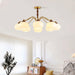 Persimmon Glass Globe Chandelier - DWHOME