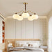 Persimmon Glass Globe Chandelier - DWHOME