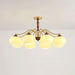 Persimmon Glass Globe Chandelier - DWHOME