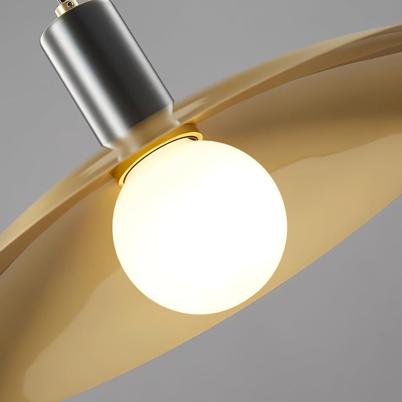 Brass Flared Pendant Lamp-DWHOME