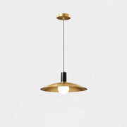 Brass Flared Pendant Lamp-DWHOME